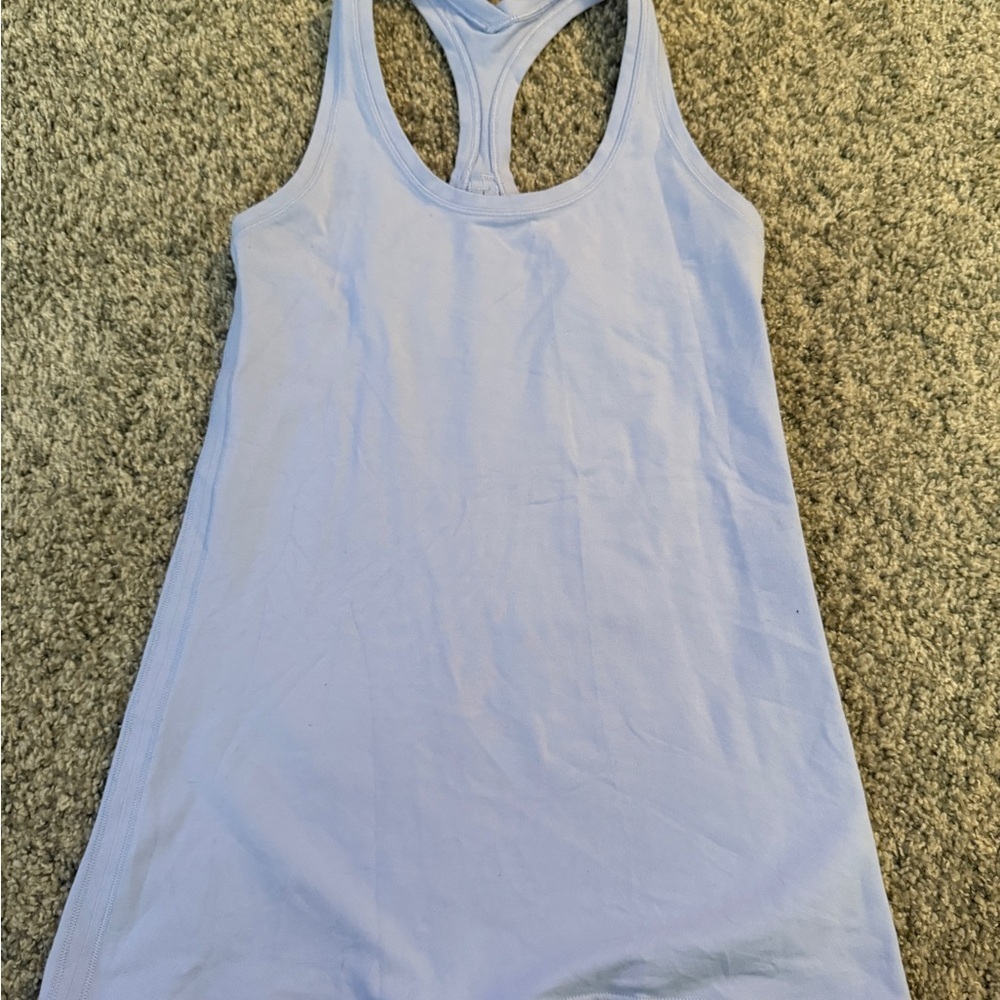 Lululemon Athletica Light Blue Tank Top
